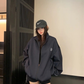 Loose-Fit Stand-Neck Jacket YLS1040