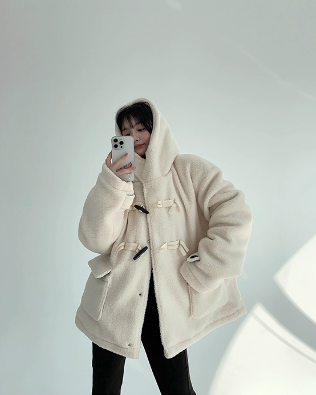 Fluffy Duffle Coat YLS0973
