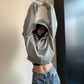 Back Logo Zip Hoodie YLS1036