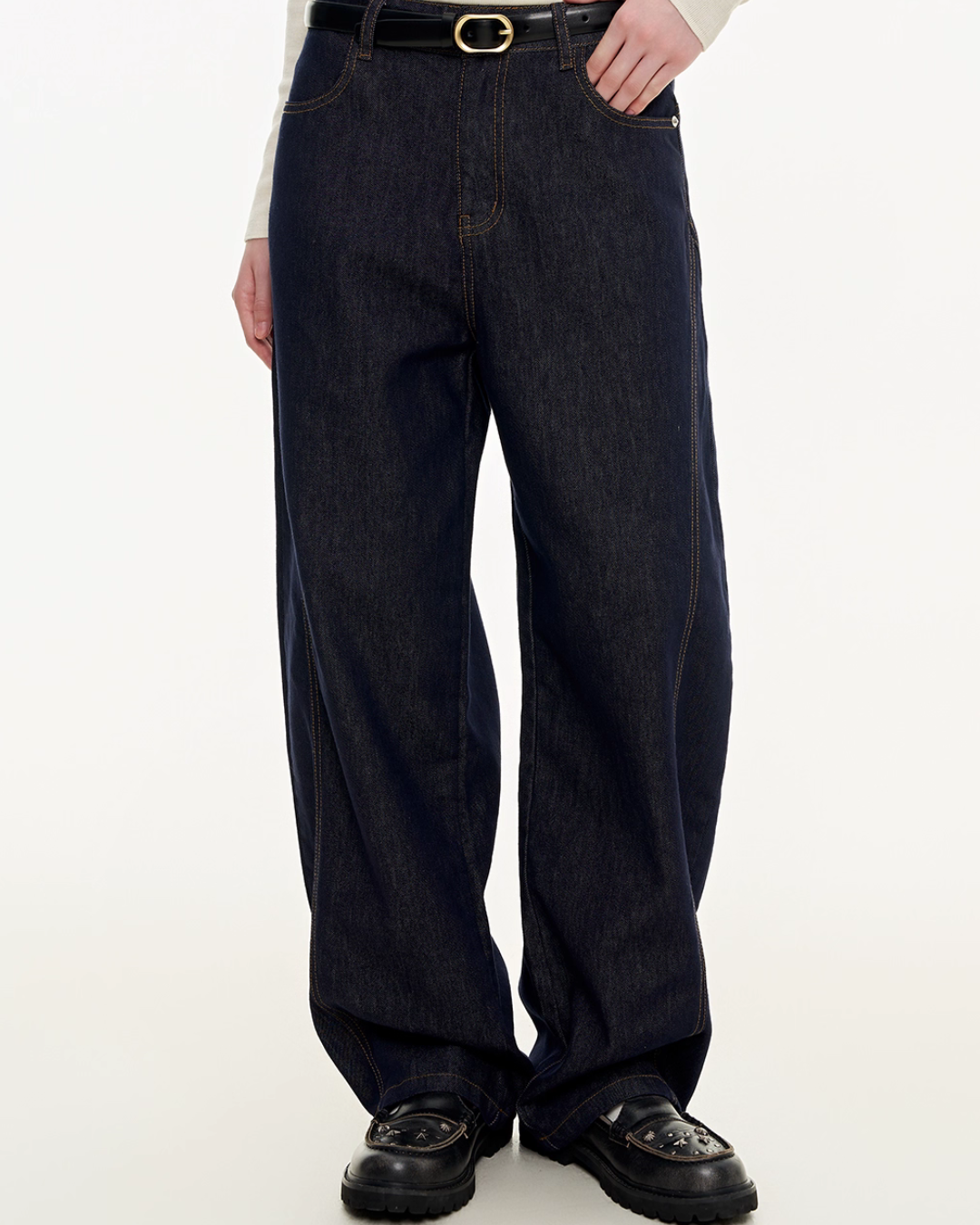 Wide Denim Pants MDB0007