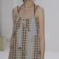 Patchwork Cami Long Dress USY0003
