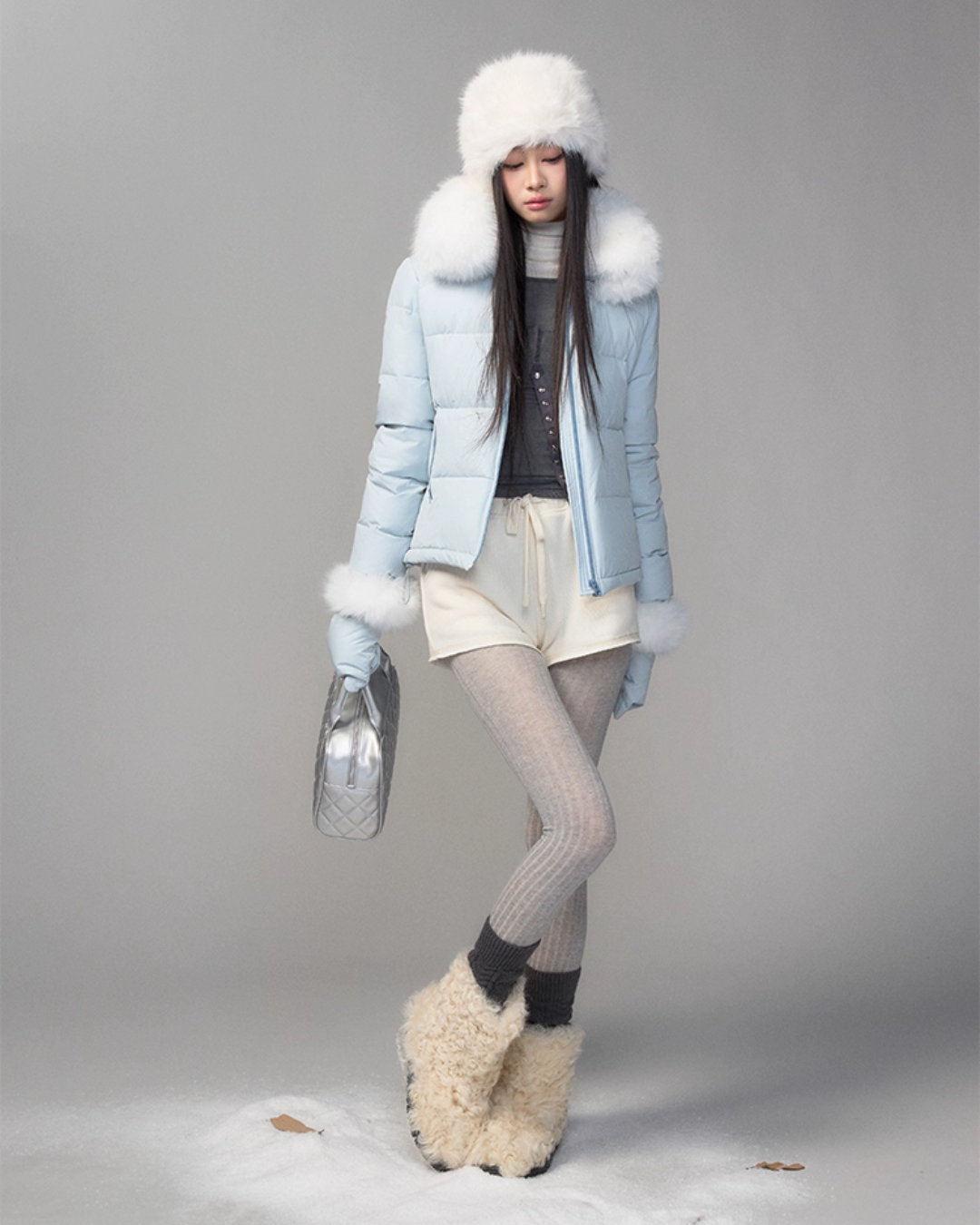 Fur Collar Down Jacket TRK0005