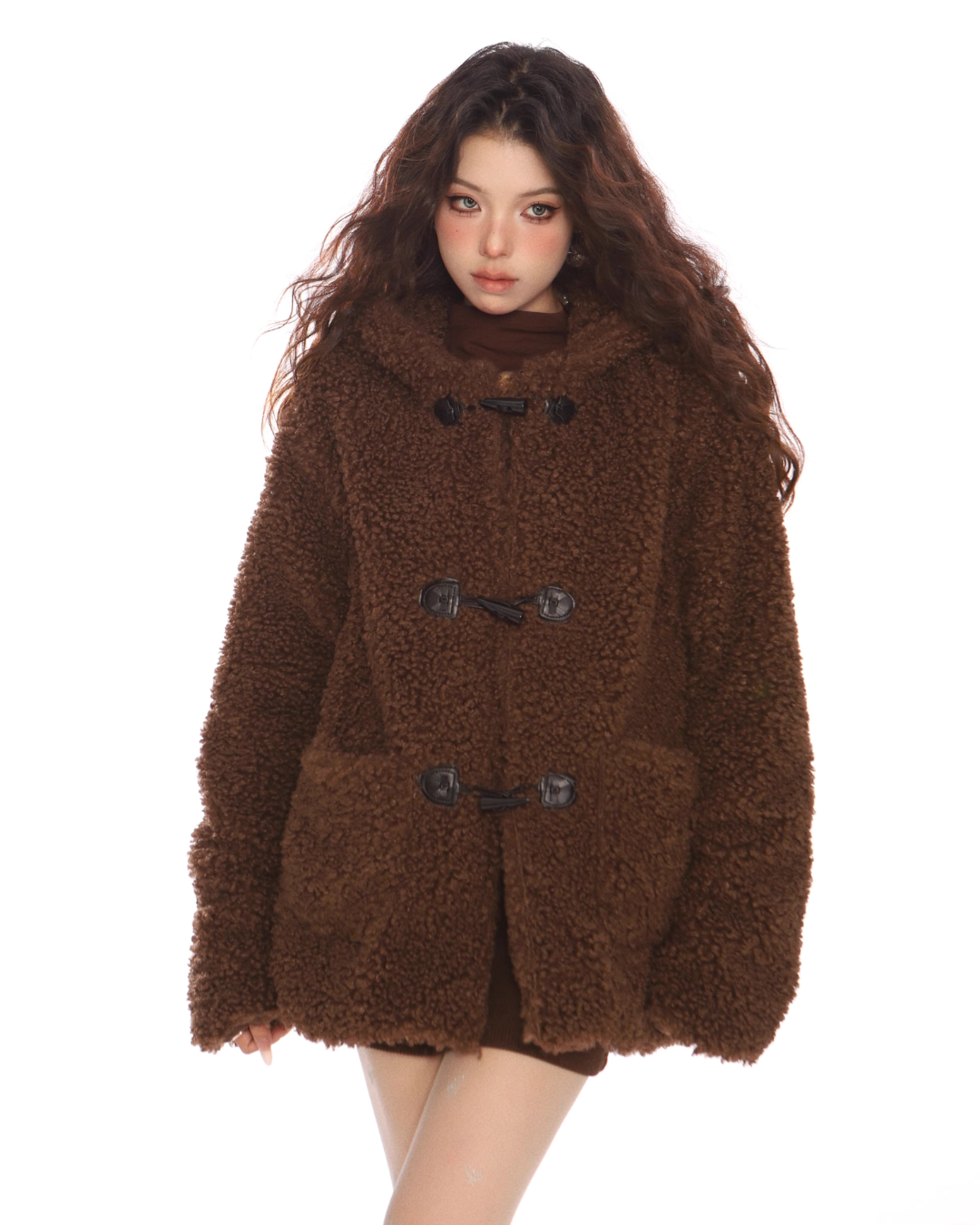 Bear Fluffy Boa Jacket BGS0008