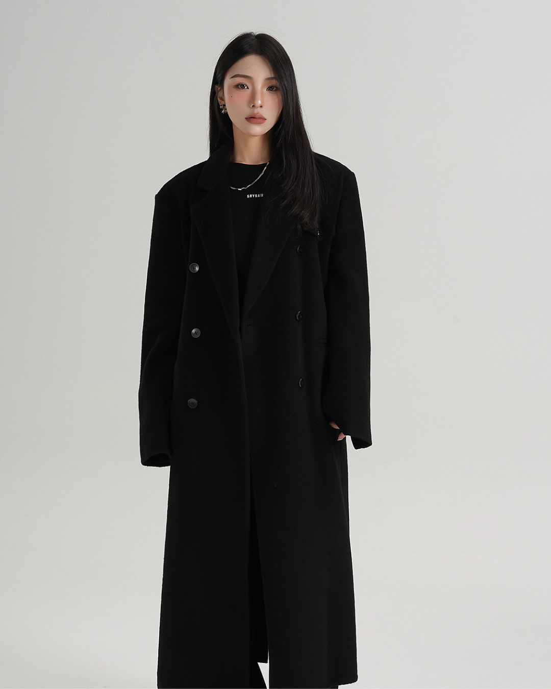 Premium Wool Long Coat SRS0378