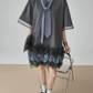 Hem Mesh Tulle Dress FER0159