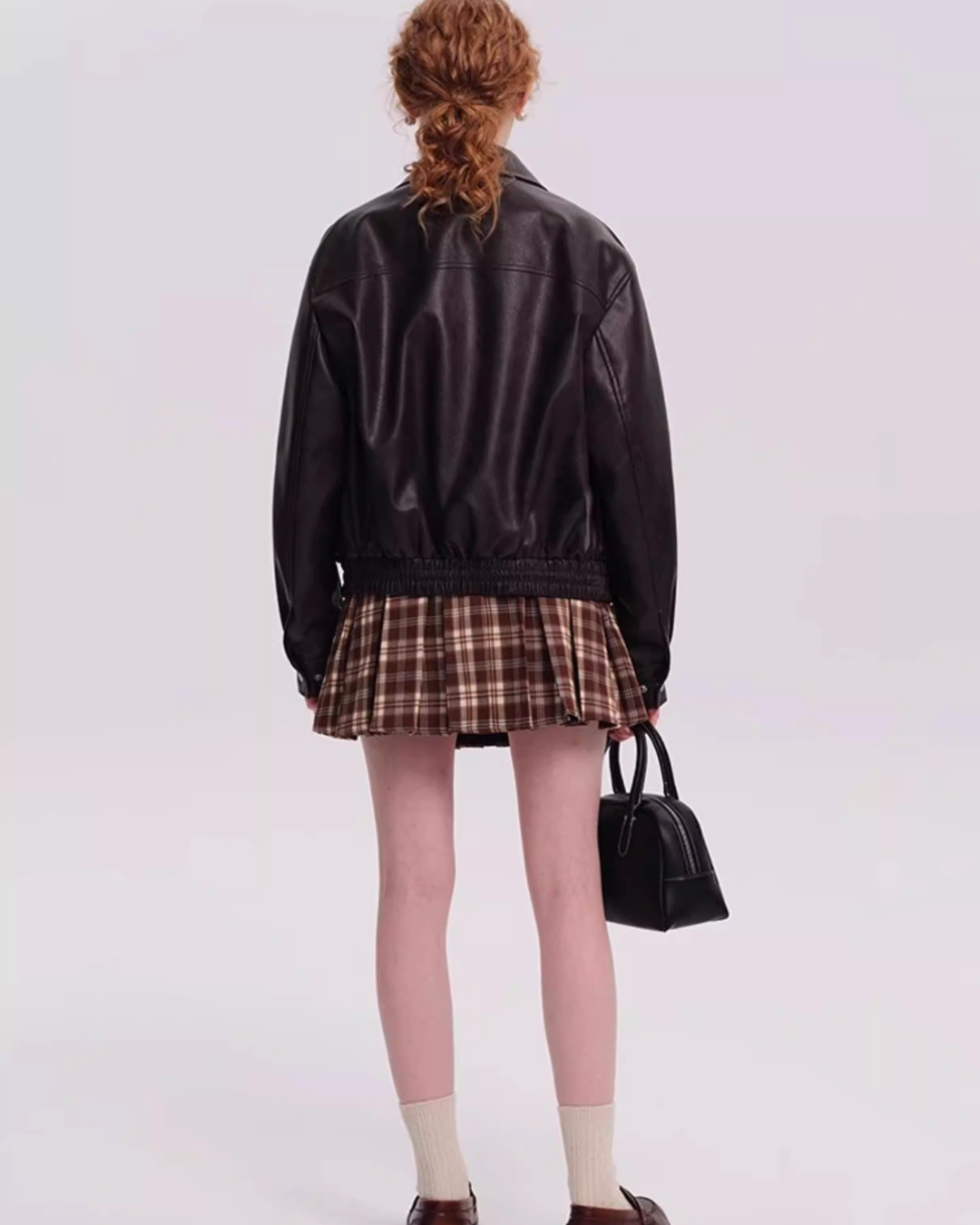 Retro Brown Leather Jacket DEP0003