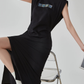 One-Point Logo Long Dress FER0307