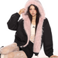 Reversible Pink Fur Jacket BGS0004