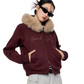 Fur Hood Zip Hoodie ICM0093