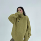 Half-Button Knit Top YLS0960