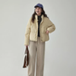 Stand Collar Short Down Jacket AMU0048