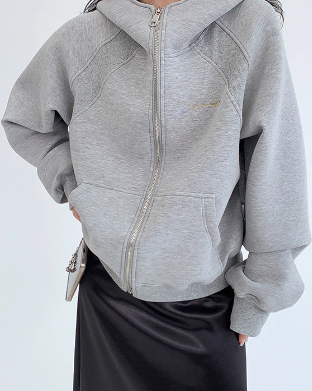 Big Hood Zip Hoodie YLS0938