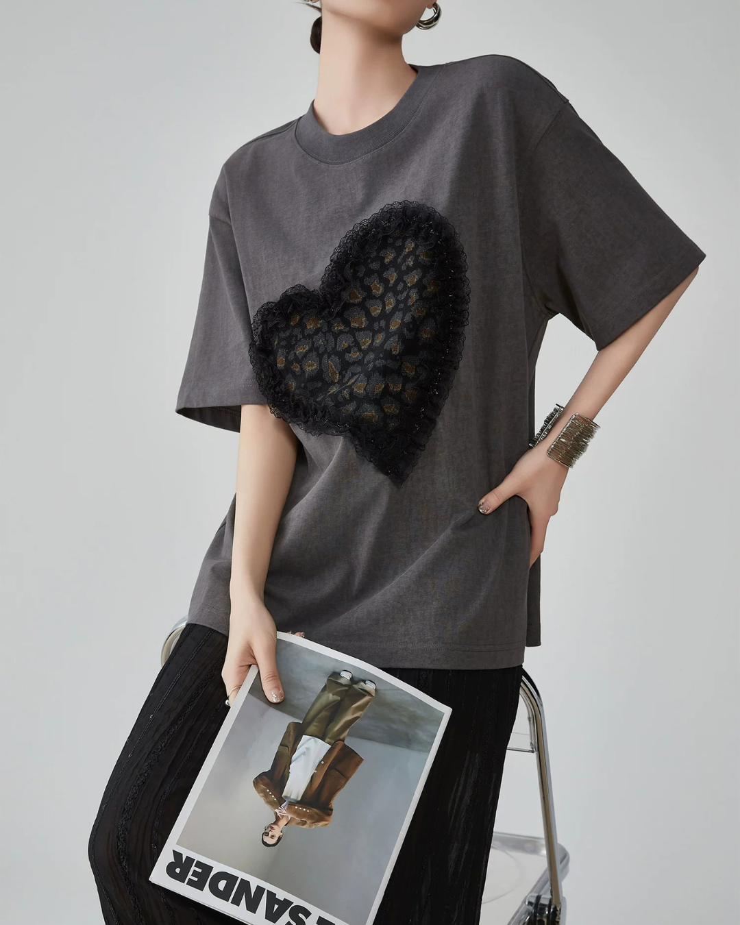Race Heart Short-Sleeve T-Shirt FER0250