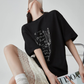 White Lace Docking T-Shirt Dress FER0187