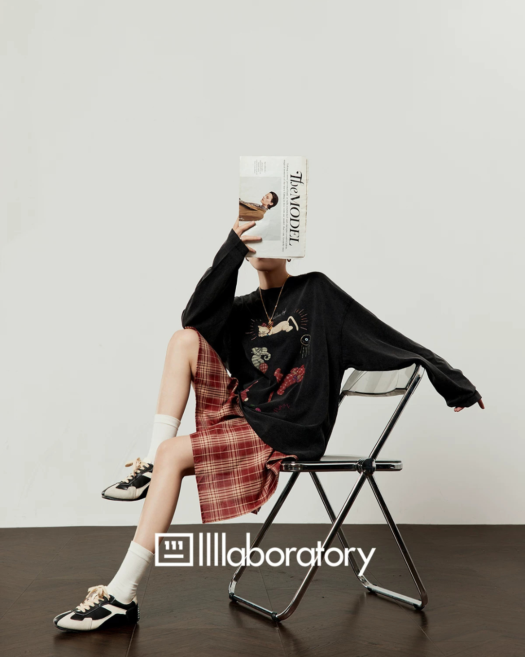 Animal & Patchwork Oversized Sweatshirt LLA0668