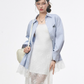 Lace Long Dress / Long Sleeve Shirt  WEO0052