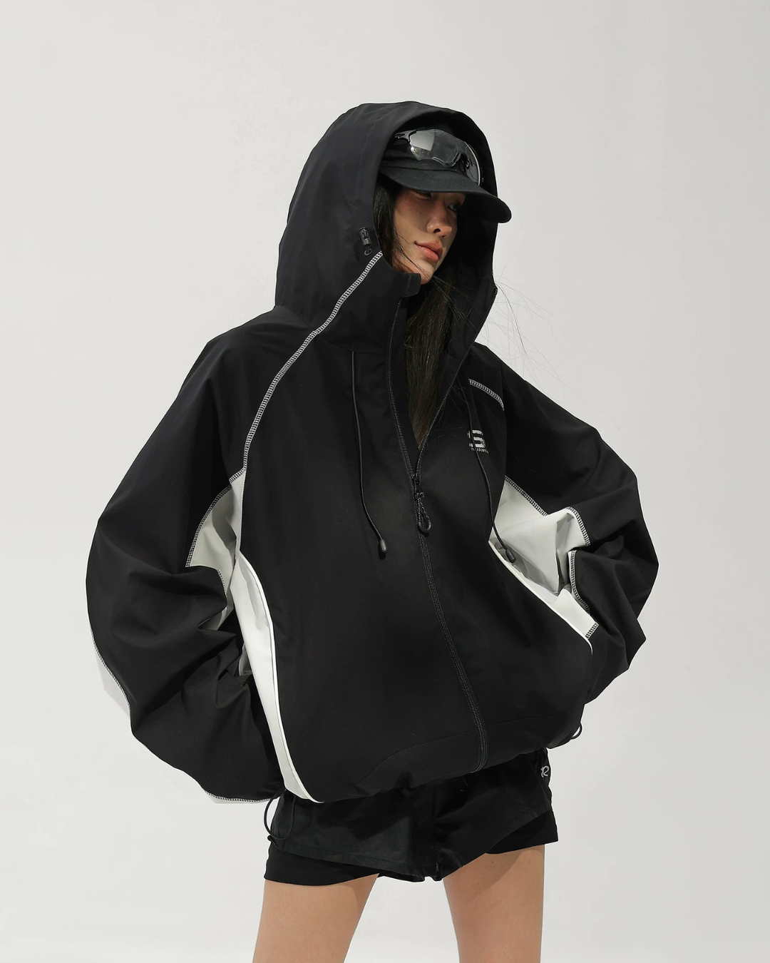 Nylon Zip-Up Blouson ACS0374