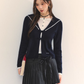 Sailor Collar Layered-Style Top ASG0078