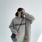 Front Logo Loose Hoodie YLS0016