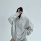 Oversized Zip-Up Hoodie YLS0940