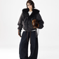Fur Collar Patchwork Jacket ACS0348