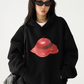 Apple Print Pullover Hoodie ACS0222
