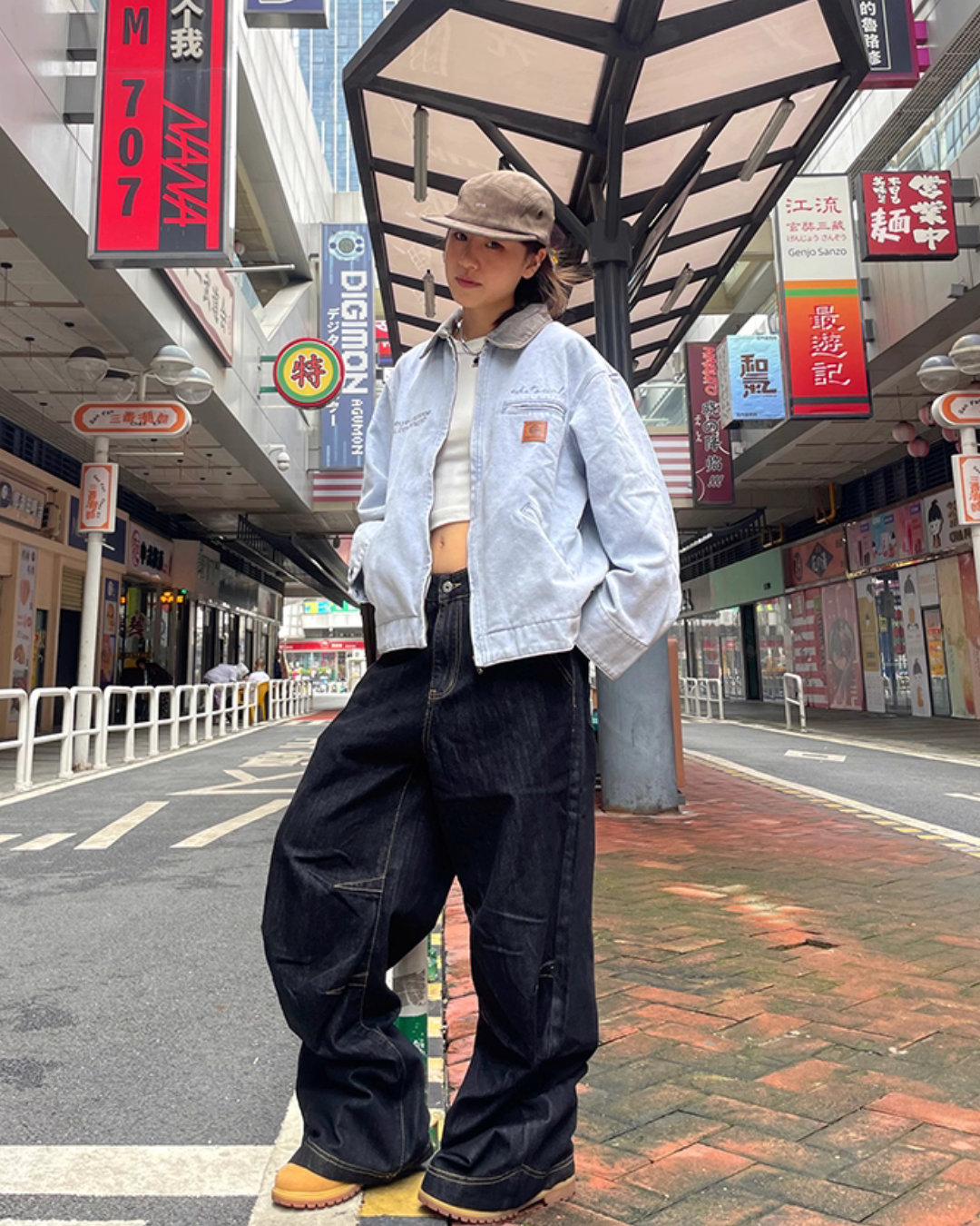 Vintage Denim Work Jacket CYE0063