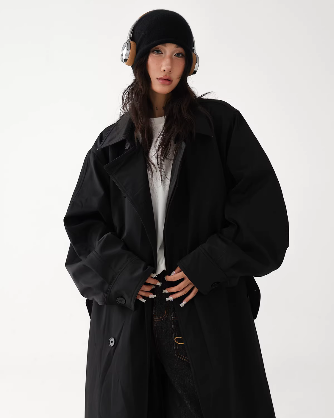 British Light Brown Long Coat ACS0353