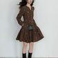 V-Neck Embroidered Shirt Dress VAS0169