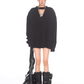 2Way Neck Over Knit CCS0032