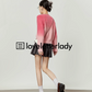Pink Gradient Knit Cardigan LLA0417