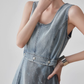 Washed Vest Strap Dress FER0106