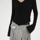 V-Neck Center Drost Knit SRS0208