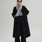 Scarf Collarless Coat SRS0412