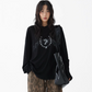 Star Print Loose T-Shirt  ACS0261