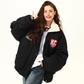 Retro Lambswool Collar Cotton Jacket WDZ0039