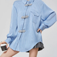 Chinese-Style Long-Sleeve Shirt FER0057