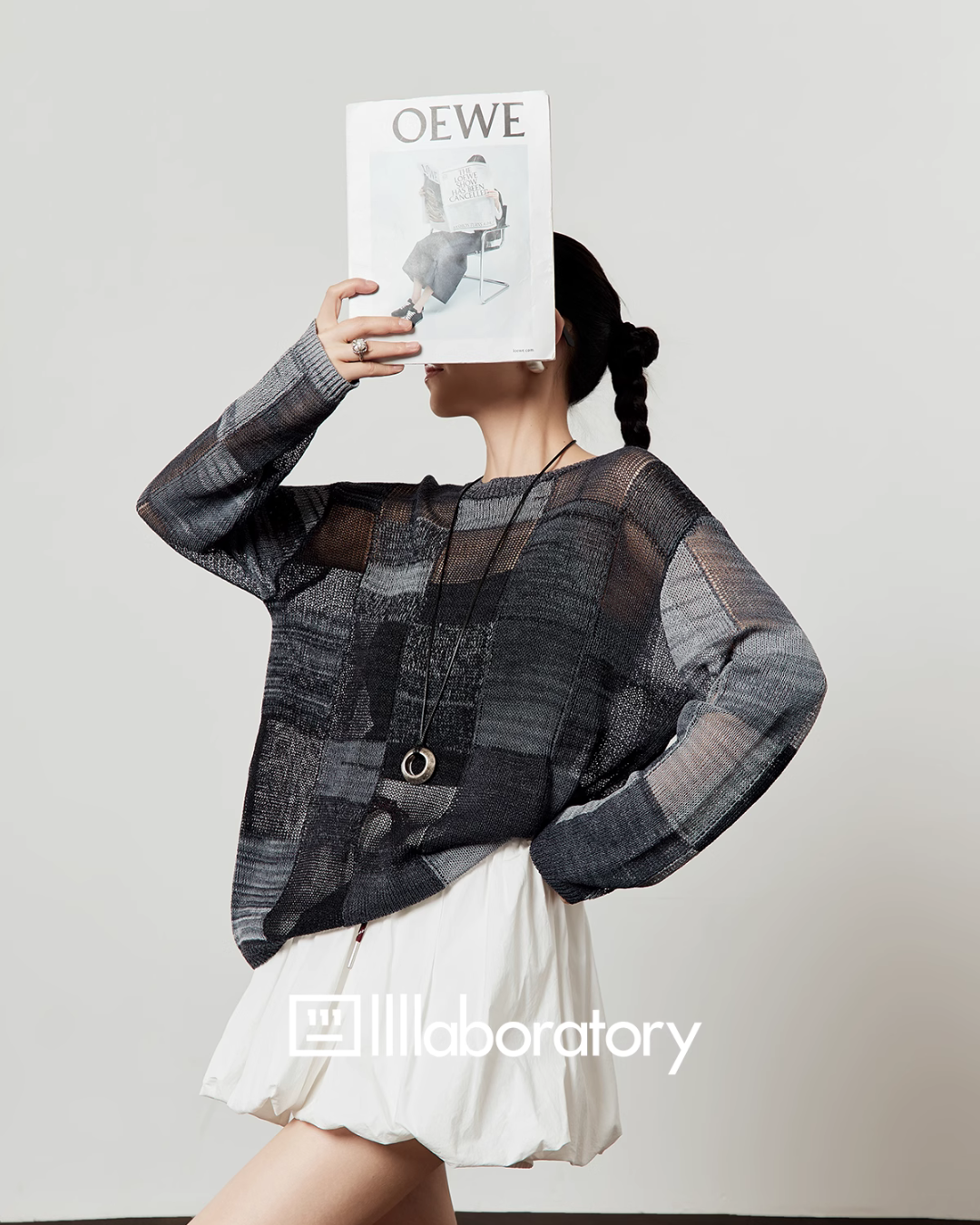 Color block Pullover Top LLA0456