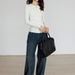 Round Neck Tight Long Sleeve Top VAS0138