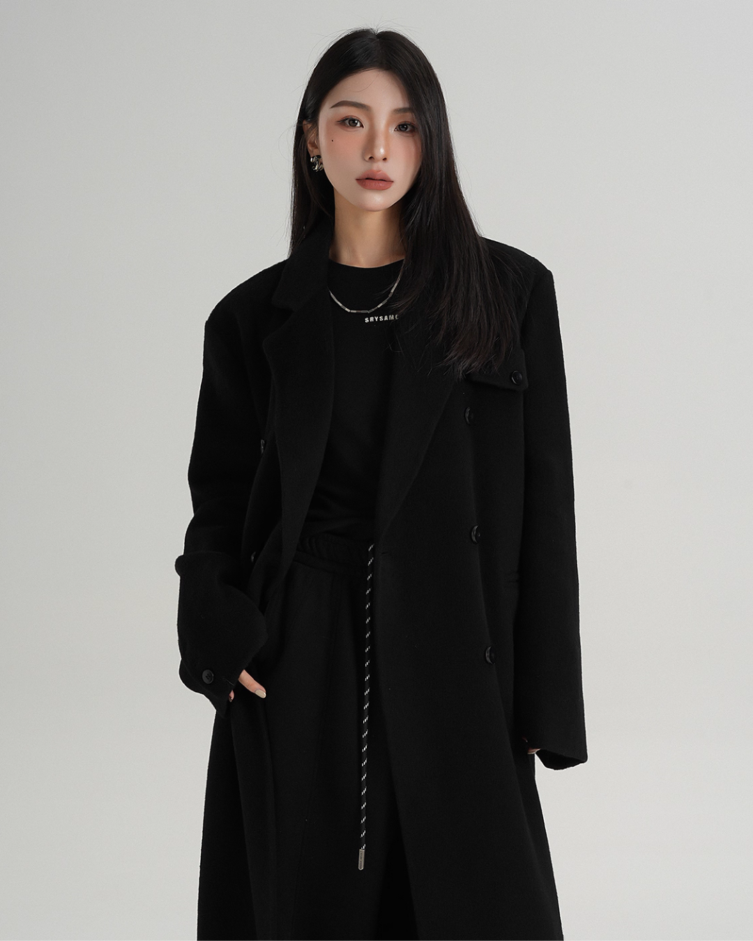 Premium Wool Long Coat SRS0378