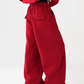 Fur Collar Fleece Hoodie/Casual Pants ACS0349