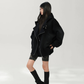 Oversized Sweat Zip Hoodie ACS0378