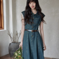 French Girly Denim Dress SMS0002