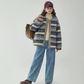 Ethnic Pattern Knit Jacket AMU0044