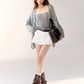 Lace Knit Cardigan / Lace Knit Camisole ASG0063