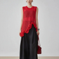 Corsage Lace Knit Vest FER0220