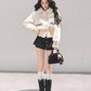 Fluffy Wool Padded Jacket LAS0049