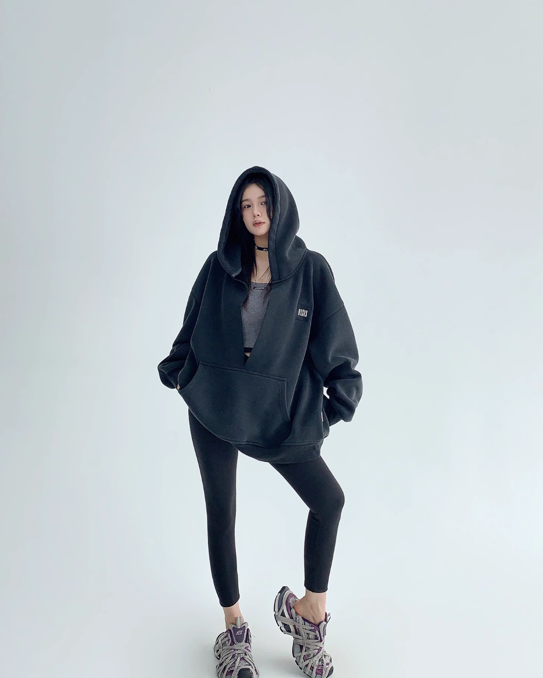 Big Silhouette Sweat Hoodie YLS0502