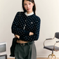 Polka Dot Round Neck Knit MST0003