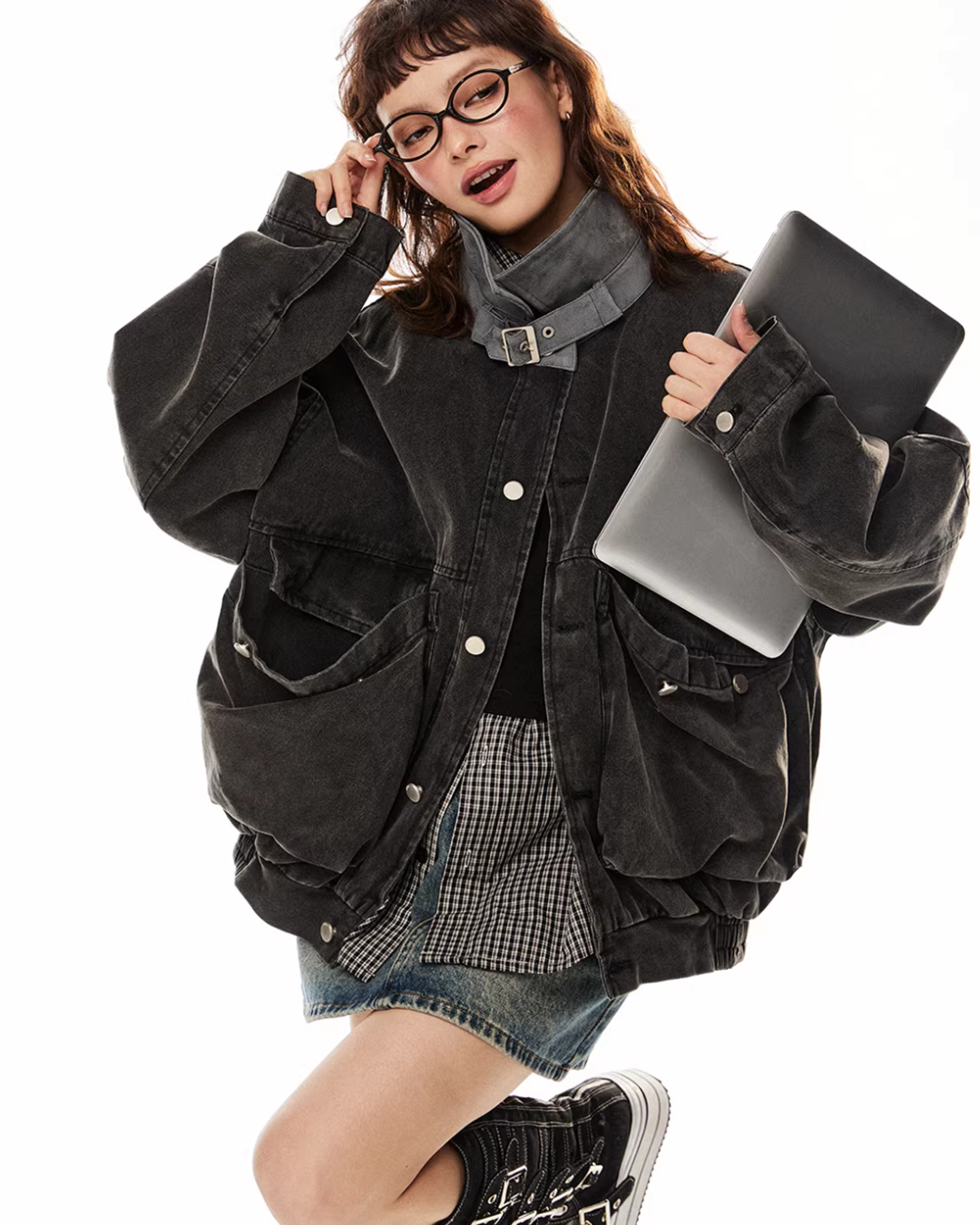 Vintage Washed Work Jacket EZK0087